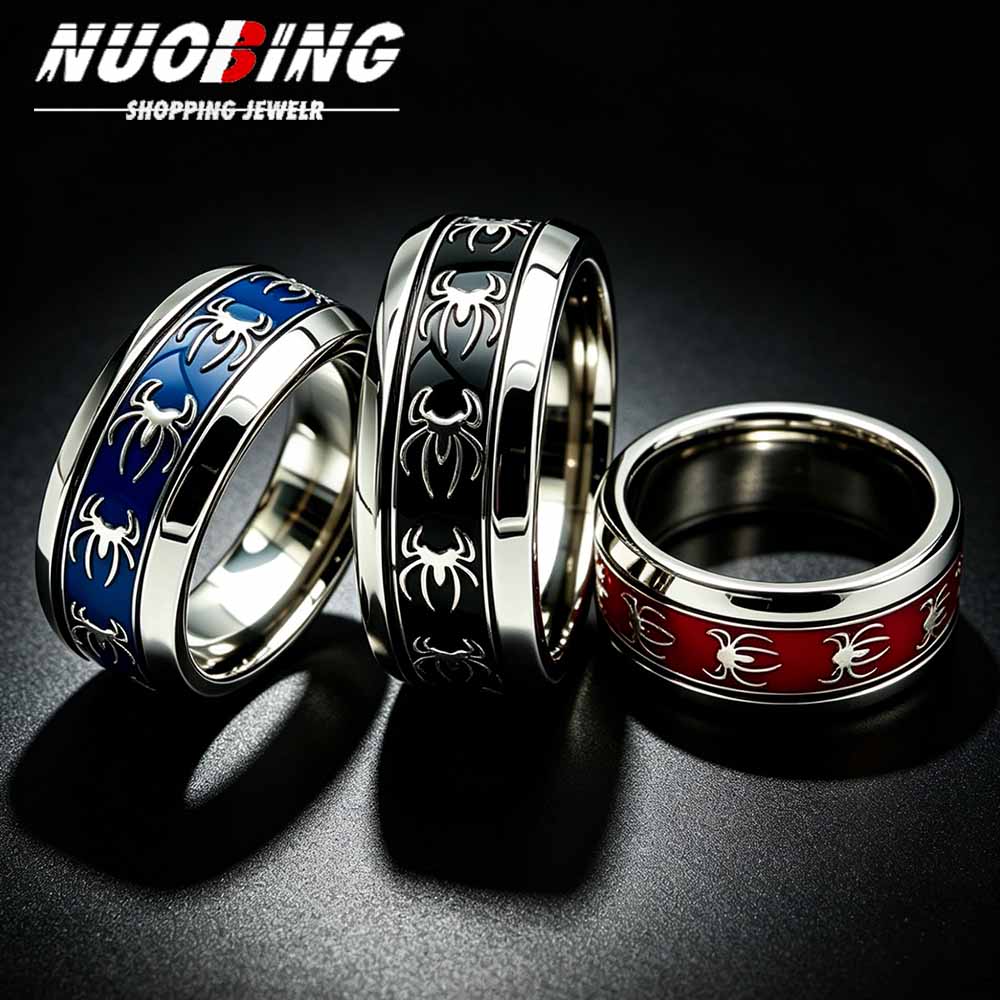 Body Jewelry Wholesale - Novo Anel Vintage Punk Aranha em