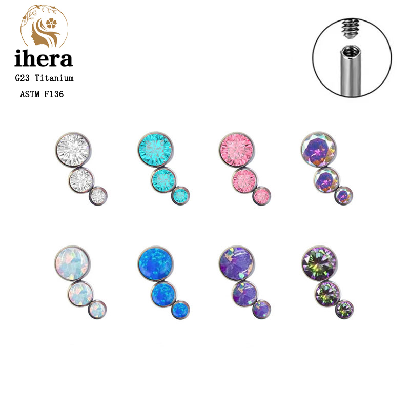 Body Jewelry Lip Ring - Brinco de Titânio G23 Redondo com