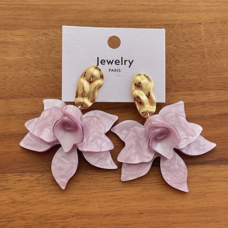 Body Jewelry Wholesale - Brincos Elegantes com Design de Gardênia