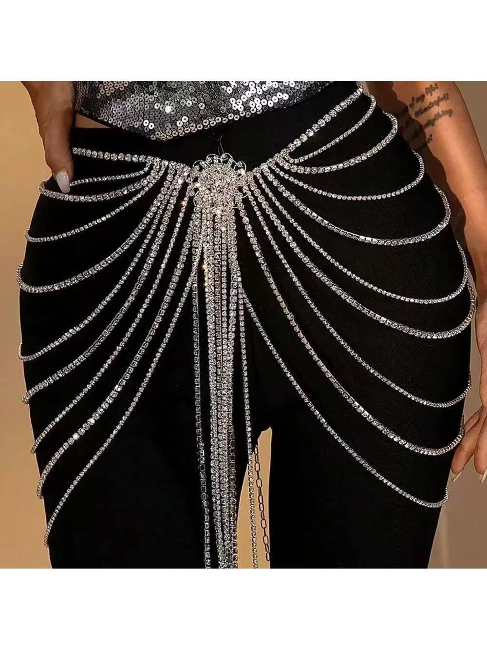 Body Jewelry Europe - Acessórios de corrente corporal femininos de