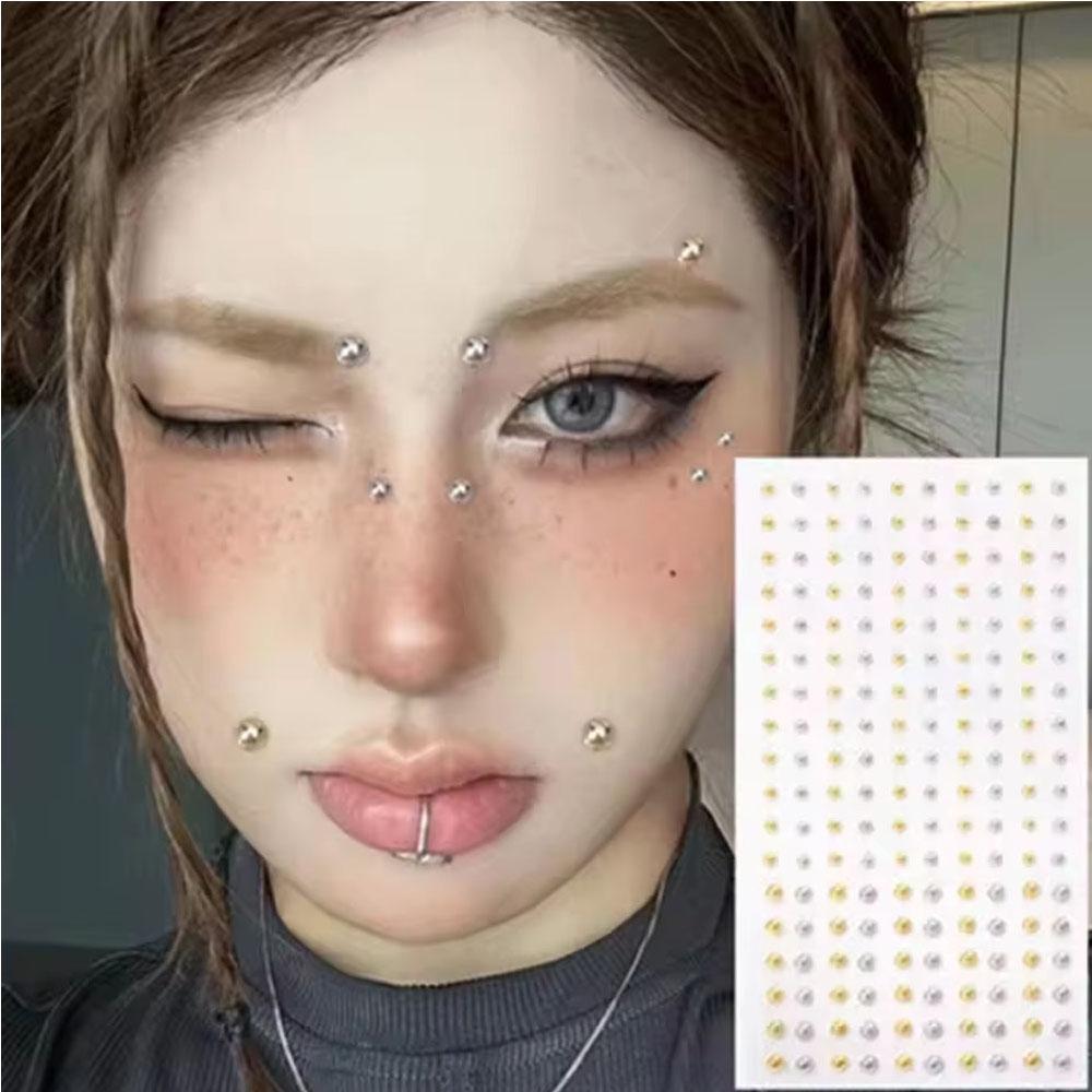 Body Jewelry Lip Ring - Conjunto de 58-180 peças de Adesivos