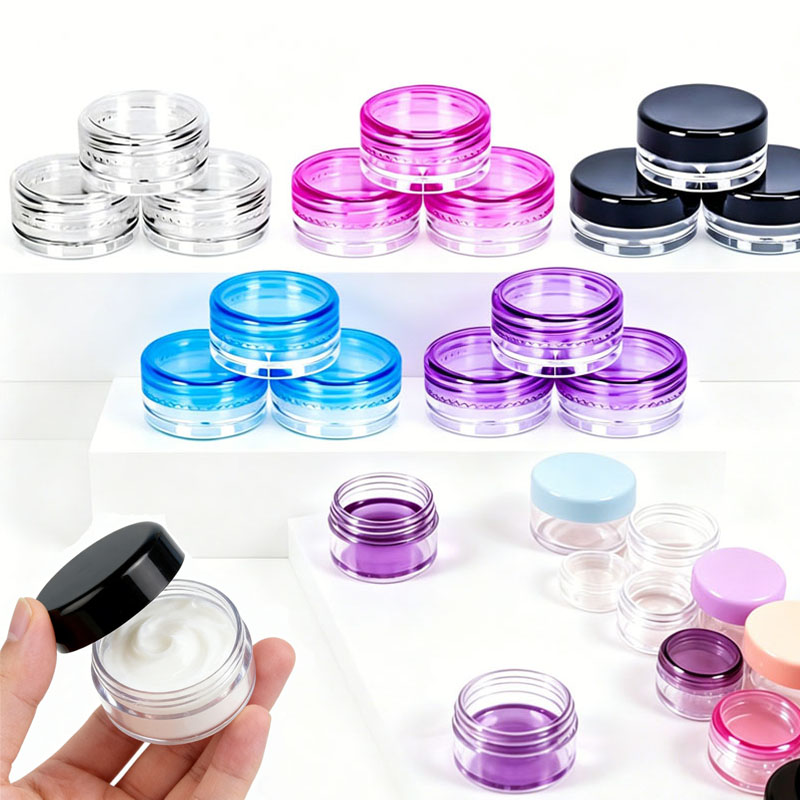 Body Jewelry Storage - 100 Peças de Potes Vazios Pequenos