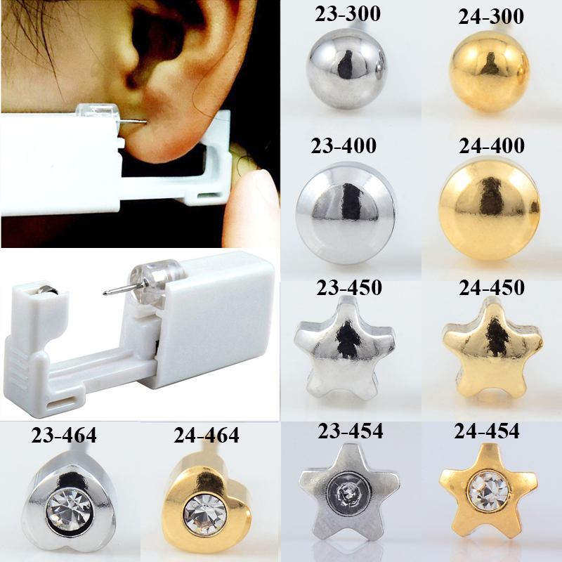 Body Jewelry Storage - 24 pçs/caixa sem dor kit de