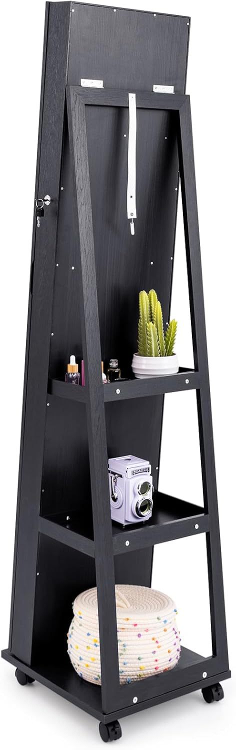 Body Jewelry Storage - Espelho inteligente de corpo inteiro giratório