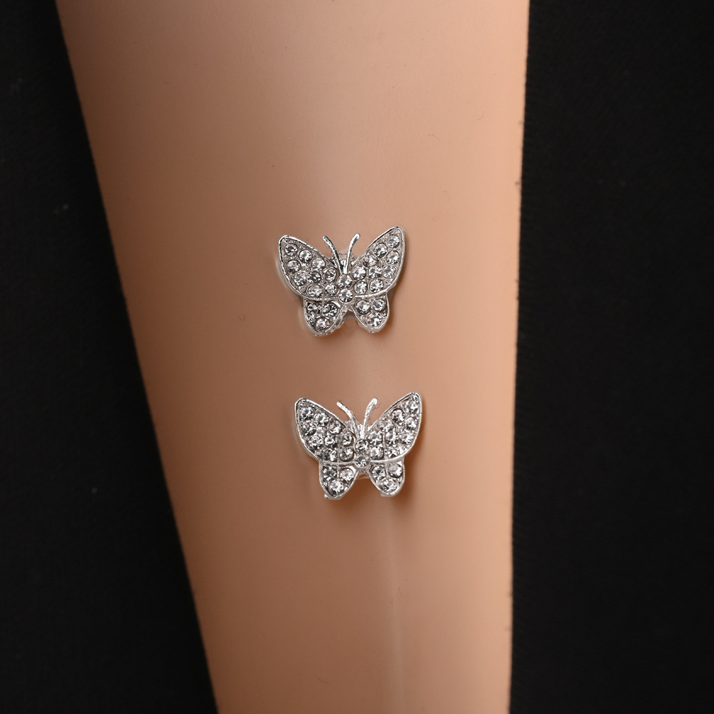 Body Jewelry Stickers - Joias Corporais de Borboleta com Strass