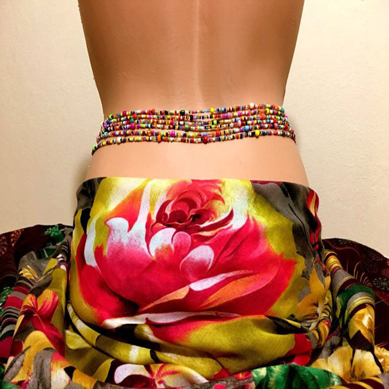 Body Jewelry Women - Corrente de barriga frisada para mulheres,