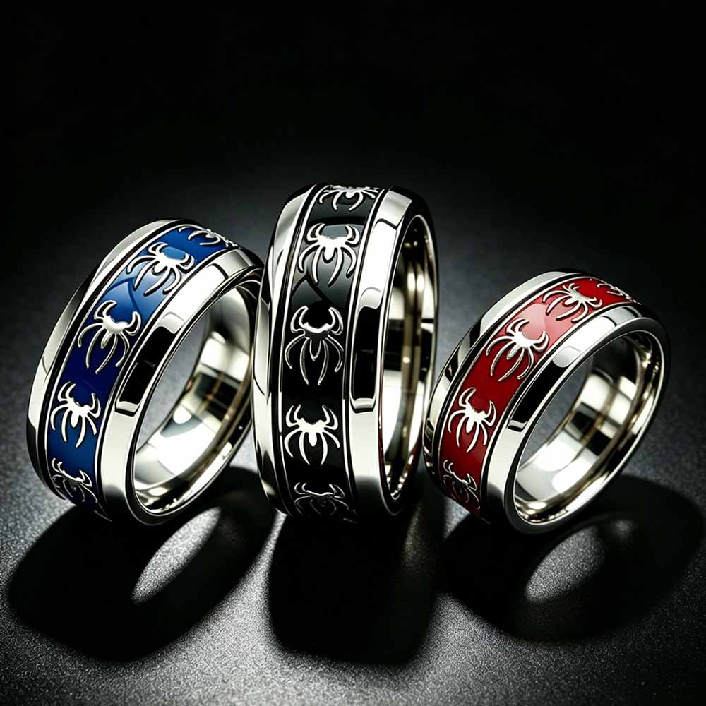 Novo Anel Vintage Punk Aranha  - Body Jewelry Wholesale avaliação e preço