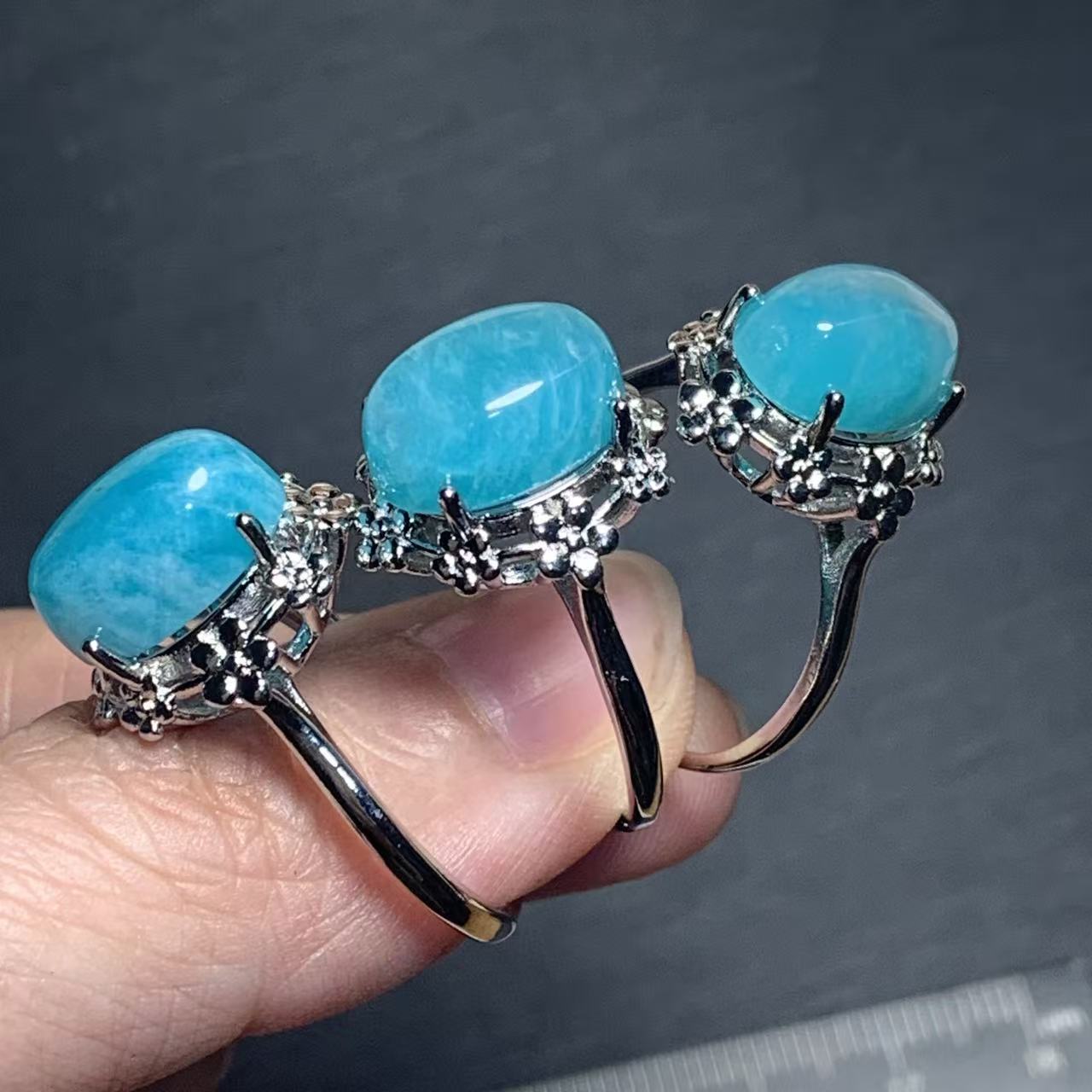 Anel Ajustável de Amazonita Na - Body Jewelry Wholesale avaliação e preço