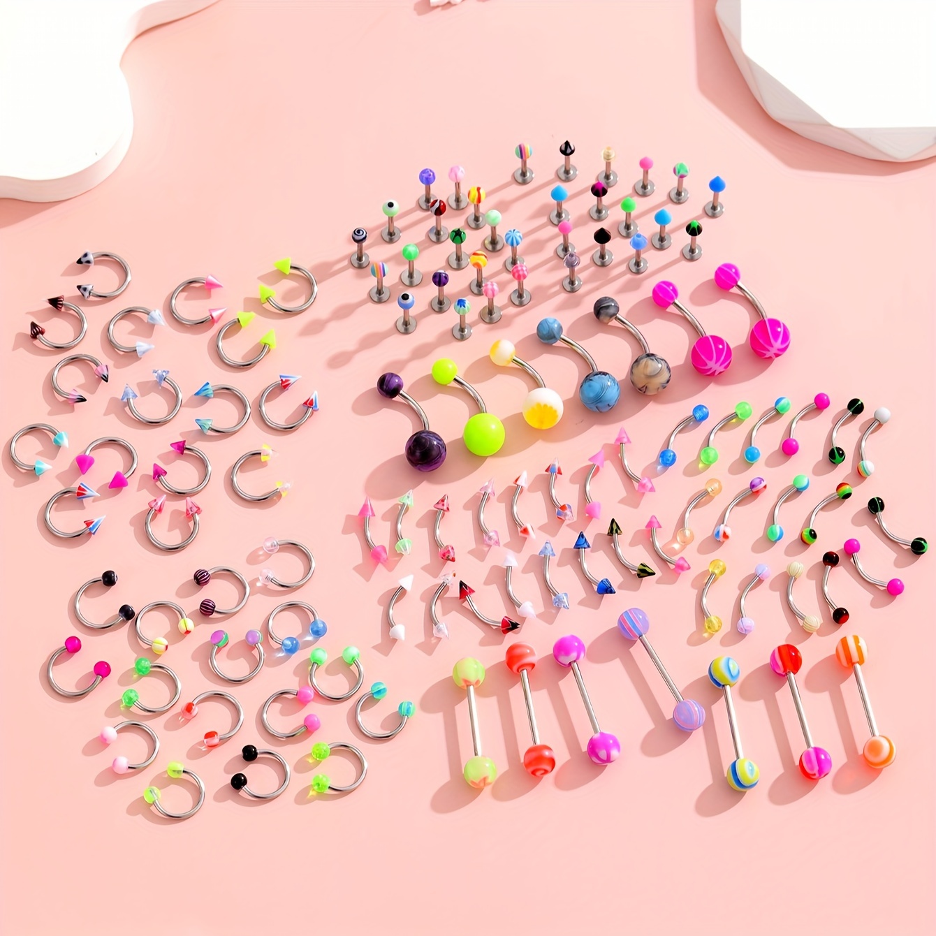 45/80/110 peças estilos mistos - Body Jewelry Storage avaliação e preço