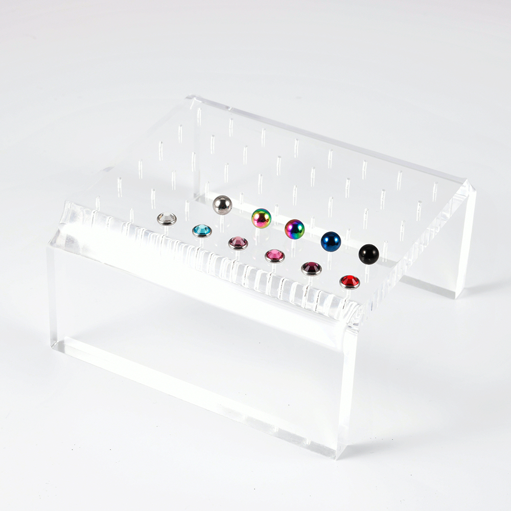 Suporte de exibição de jóias d - Body Jewelry Storage avaliação e preço