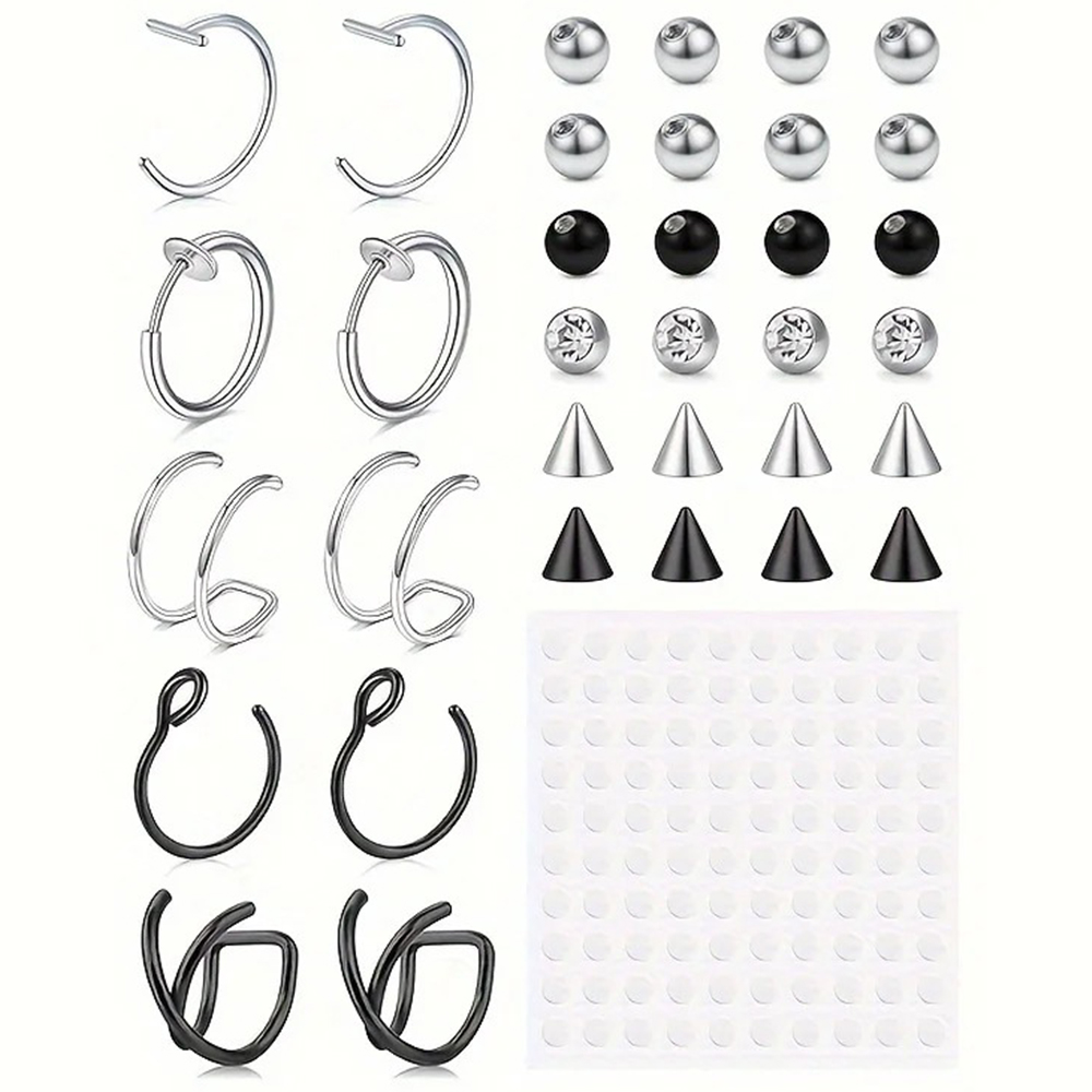 Piercings Falsos, Anel de Lábi - Body Jewelry Lip Ring avaliação e preço