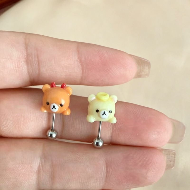 Brincos de Titânio Kawaii Rila - Body Jewelry Lot avaliação e preço
