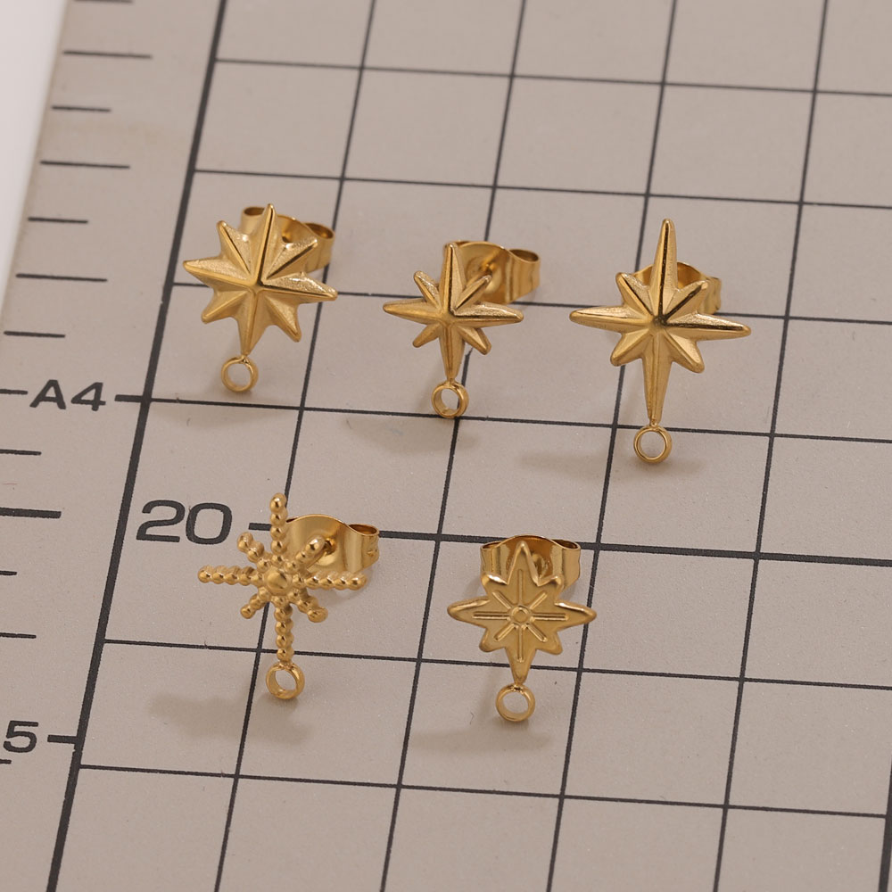 6 Peças de Brincos de Estrela  - Body Jewelry Lot avaliação e preço