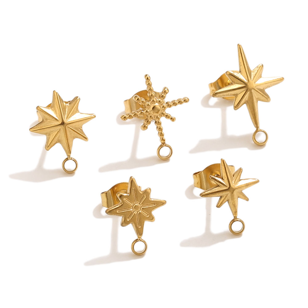 6 Peças de Brincos de Estrela  - Body Jewelry Lot avaliação e preço