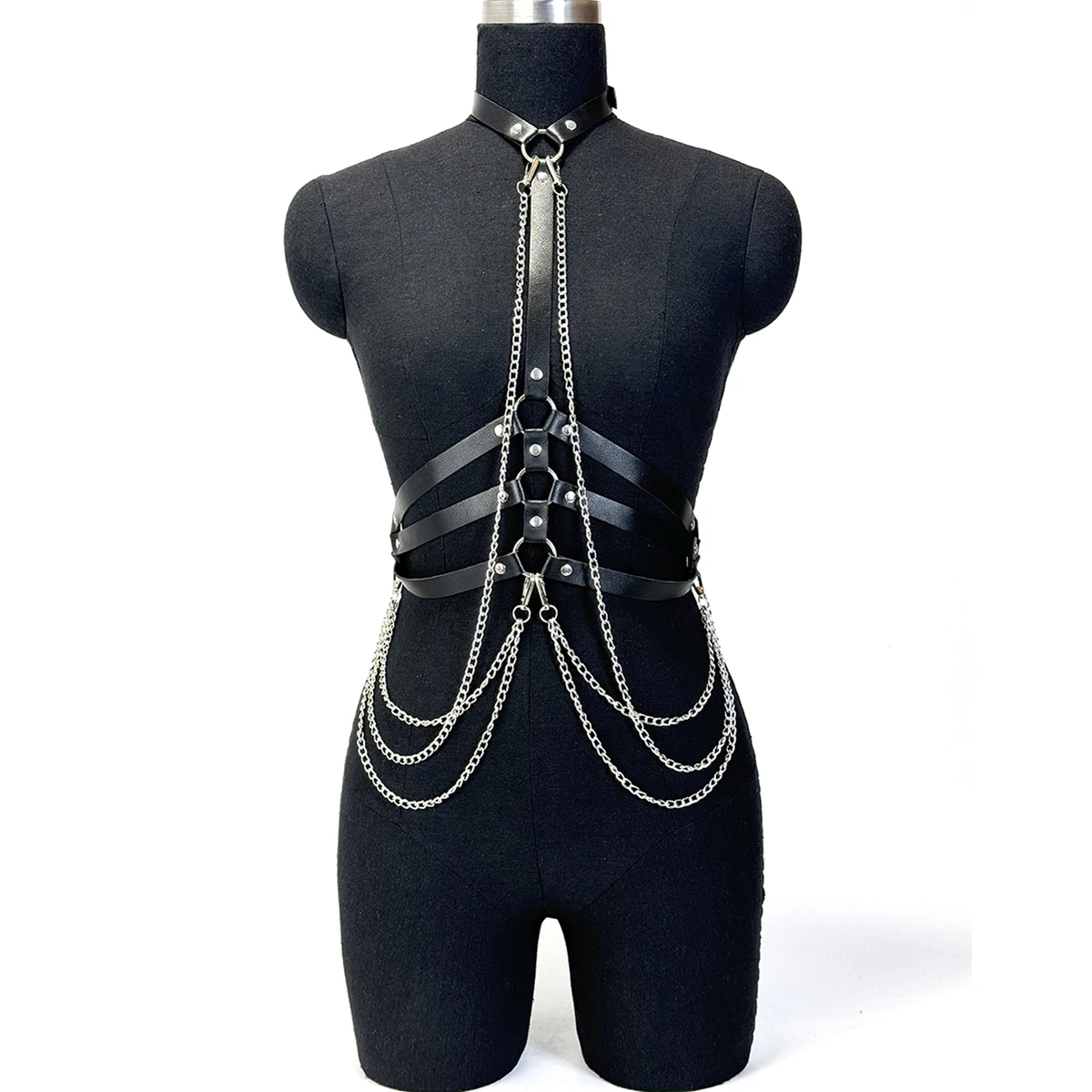 Mulheres cinto de couro do plu - Body Jewelry Underwear avaliação e preço