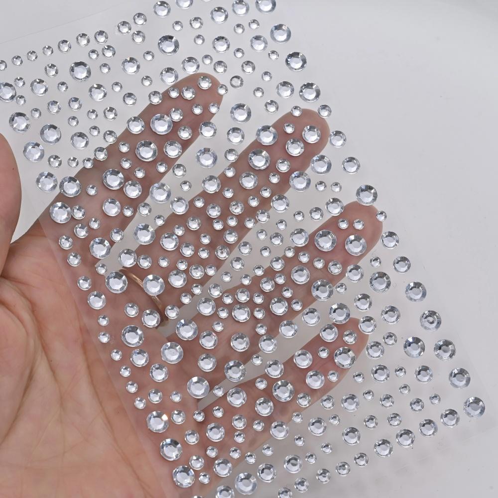 1 folha de adesivos de strass  - Body Jewelry Stickers avaliação e preço