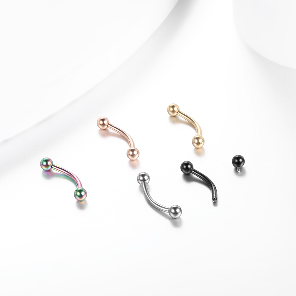 10 pçs/lote g23 titânio sobran - Body Jewelry Lip Ring avaliação e preço