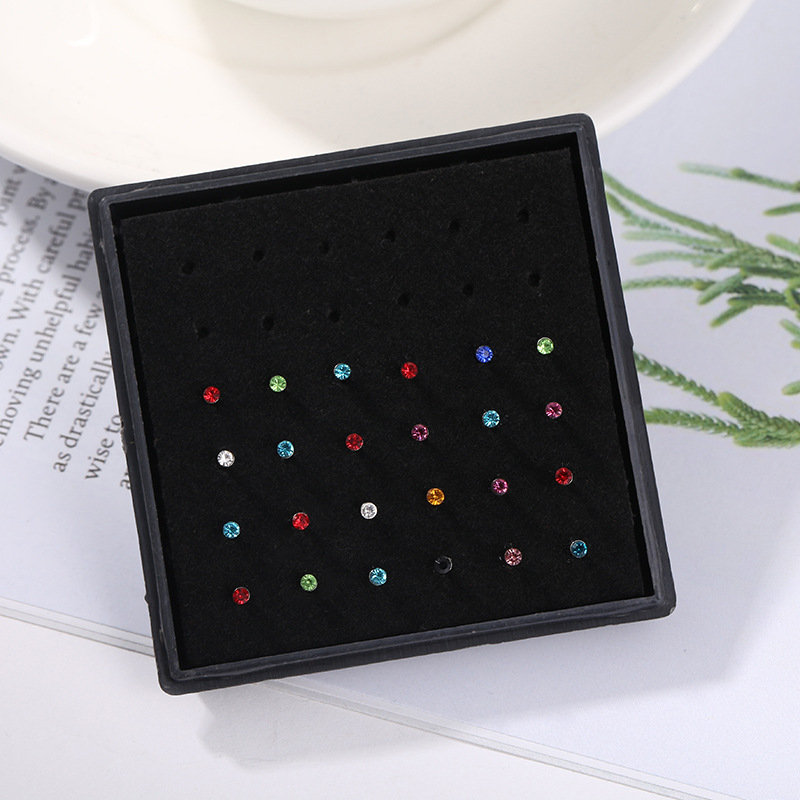 24 pçs/caixa anel de nariz de  - Body Jewelry Storage avaliação e preço