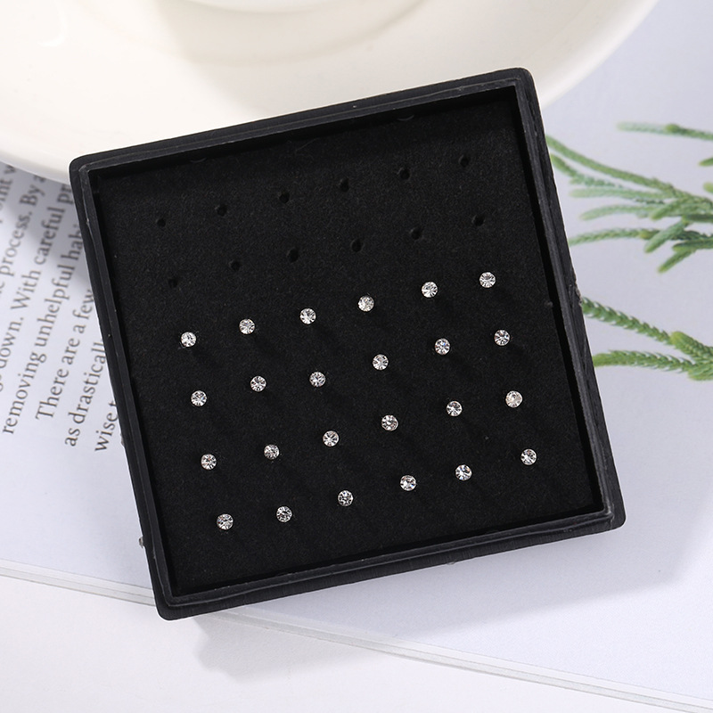 24 pçs/caixa anel de nariz de  - Body Jewelry Storage avaliação e preço