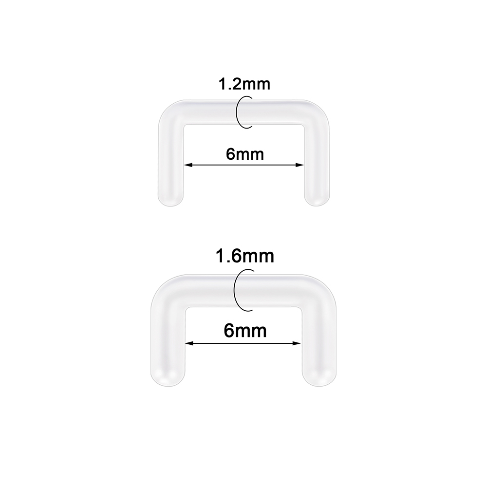 14/16g piercings de septo ocul - Body Jewelry Storage avaliação e preço