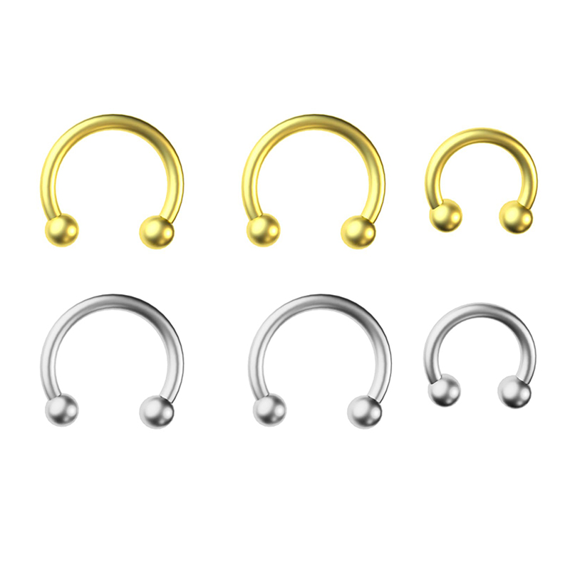 5 peças/lote Joias de Piercing - Body Jewelry Lip Ring avaliação e preço