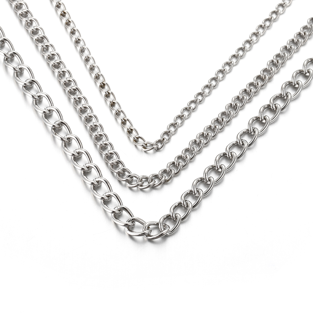 Corrente Fina de Metal Oval Pl - Body Jewelry Underwear avaliação e preço