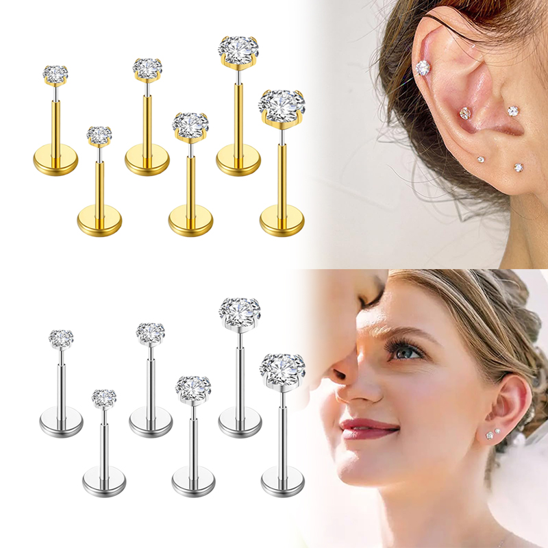 Piercings Cirúrgicos de Aço In - Body Jewelry Lip Ring avaliação e preço